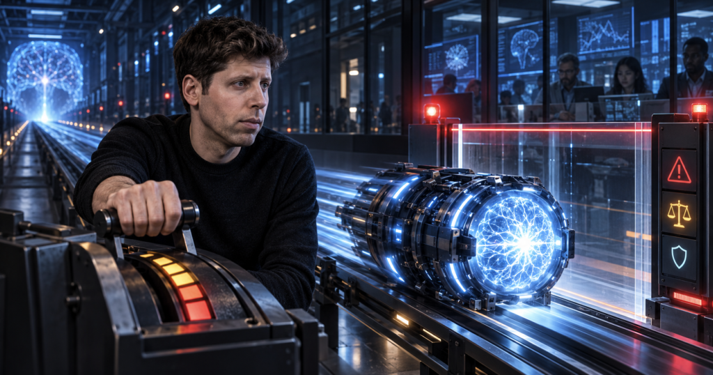 Sam Altman Says the AI Race Cannot Justify Recklessness